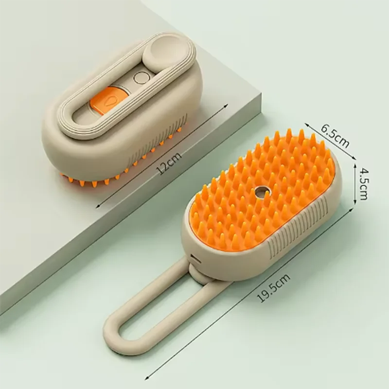 New Cat Dog Pet Spray Massage Brush