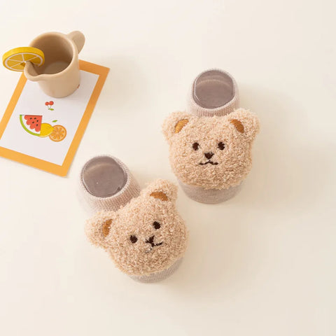 Cute Bear Newborn Baby Socks 0-3Y