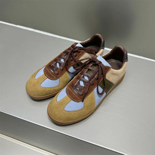 FEDONAS 2025 New Women Suede Leather Sneakers