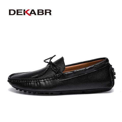 DEKABR Vintage Loafers voor Heren - Lente Mode Slip-on Schoenen