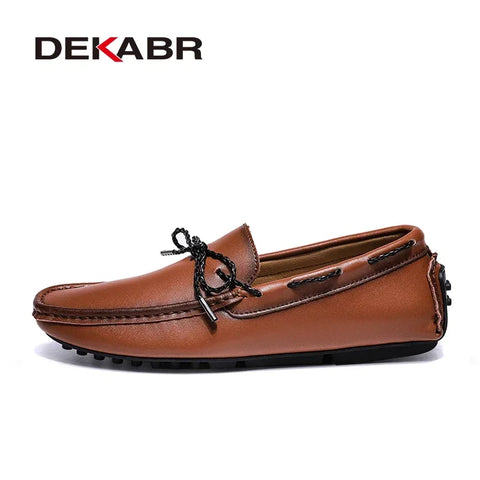 DEKABR Vintage Loafers voor Heren - Lente Mode Slip-on Schoenen