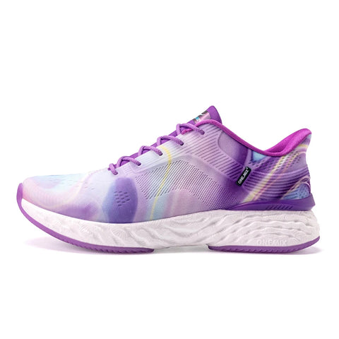 ONEMIX Summer Breathable Mesh Sneakers for Women - Lightweight Jacquard Gradient Jogging Shoes