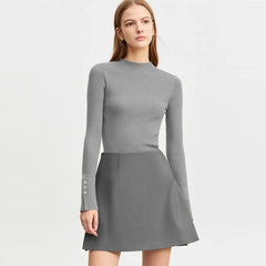 AMII Minimalism Casual Skirts for Women