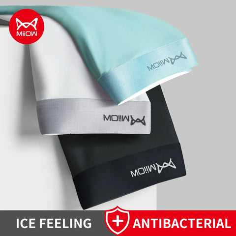 Miiow 3-delige Ice Silk herenboxershorts