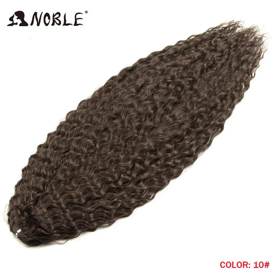Noble Hair Synthetic Twist Crochet Curly Hair 24 Inch Ombre