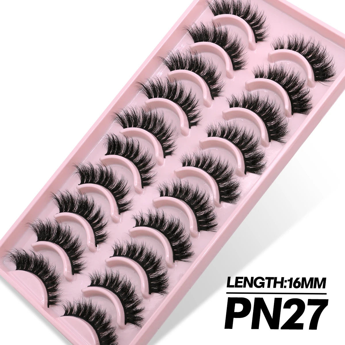 GROINNEYA 3D Faux Mink Lashes – 5/10 Pairs