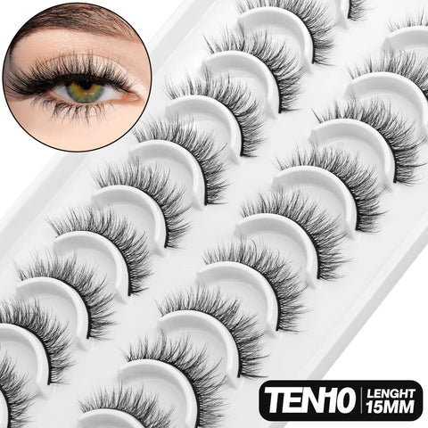 GROINNEYA 3D Mink Lashes - 5/10 paar