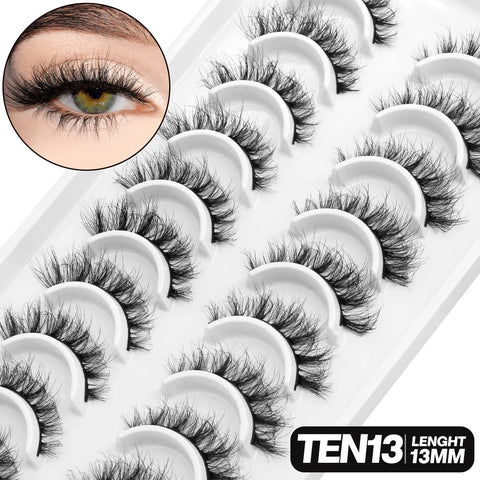GROINNEYA 3D Mink Lashes - 5/10 paar