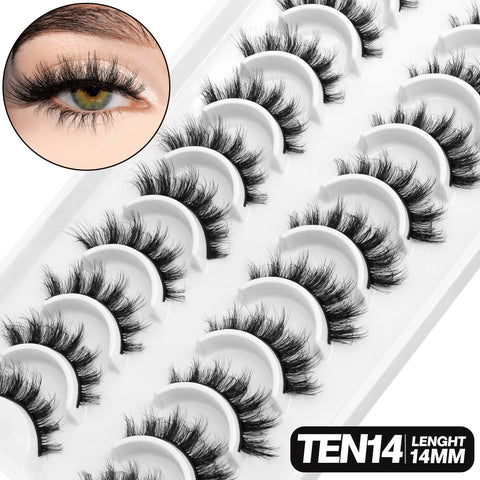 GROINNEYA 3D Mink Lashes - 5/10 paar