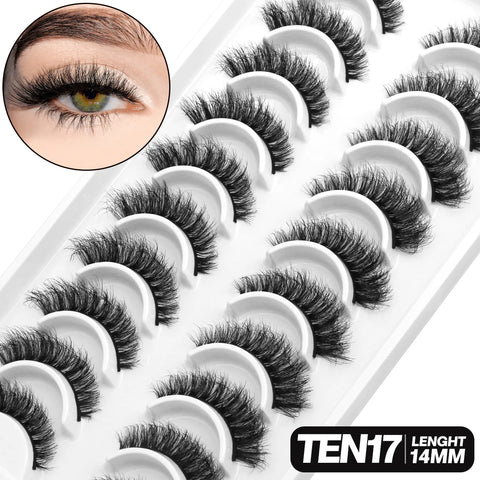 GROINNEYA 3D Mink Lashes - 5/10 paar