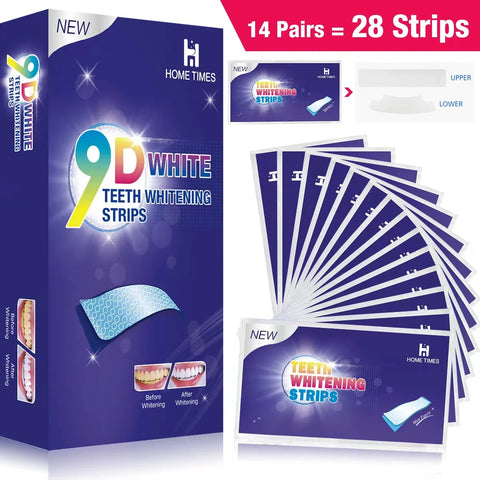Teeth Brightening Strips - 7/14/28 Pairs, Reduced Sensitivity