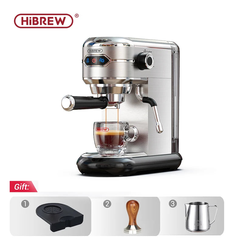 HiBREW 20 Bar Coffee Maker - Super Slim Espresso Machine