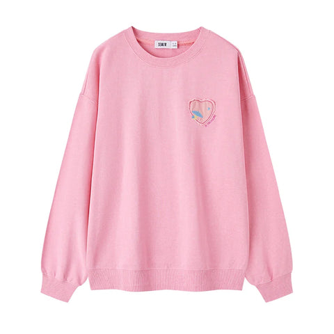 Semir 2024 Dames Mid-Length Geborduurde Sweatshirt 
