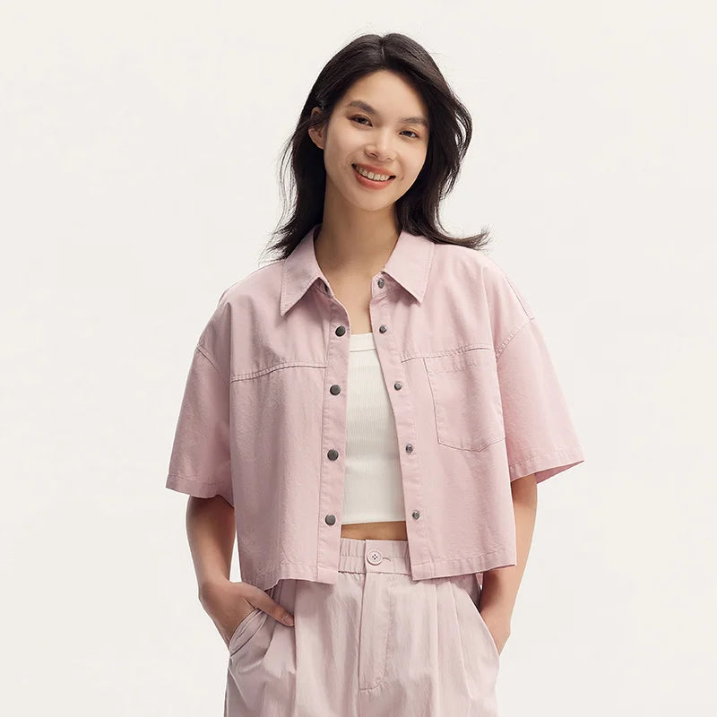 Semir Dames Blouse 2024 Zomer Korte Blouse 