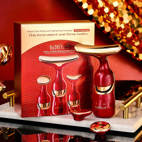 Microcurrent Facial Massager – Lift & Firm Skin, Reduce Wrinkles for Face, Neck & Eye Rejuvenation