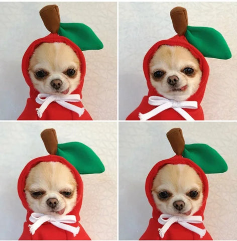 Christmas Dog Winter Hooded Sweatshirt Costume for Small Medium Pets - Cozy Jacket for Puppies and Cats