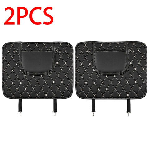 PU Leather Car Seat Back Protector Pads