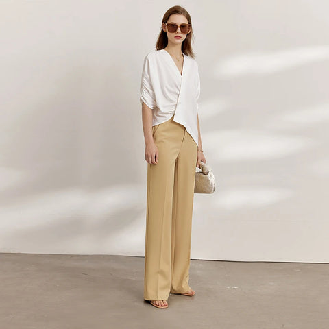AMII Minimalism Shirts for Women 2024