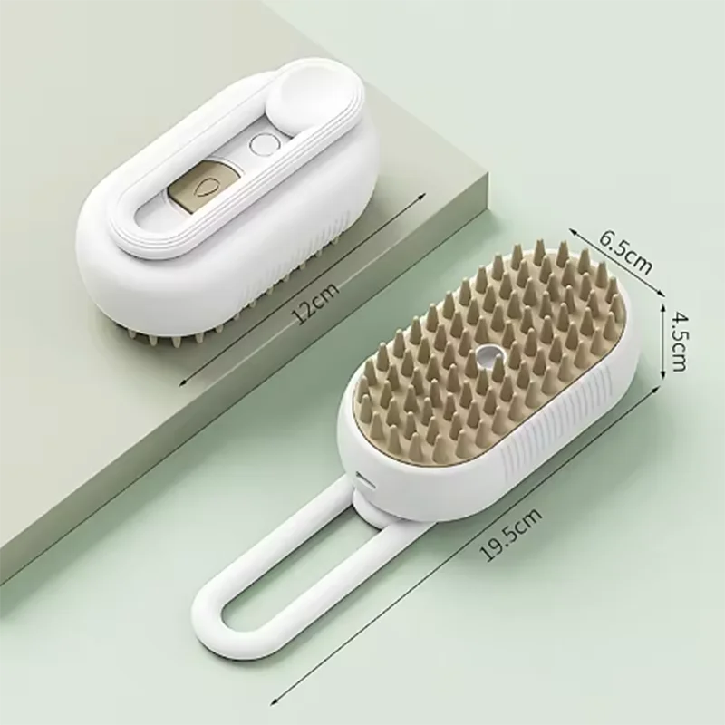 New Cat Dog Pet Spray Massage Brush