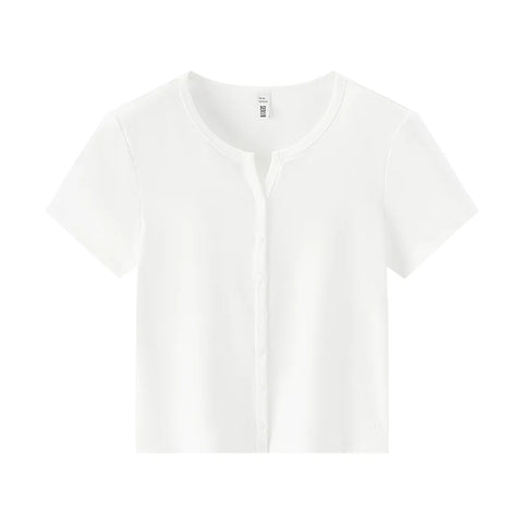 Semir Cropped T-shirt met korte mouwen voor dames
