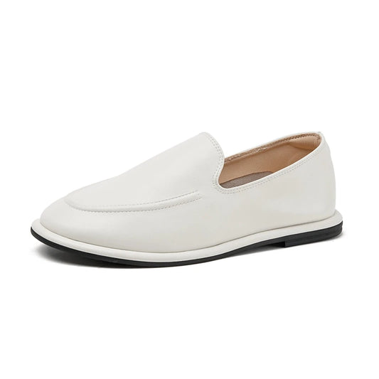AIYUQI Women's Genuine Leather Loafers - Spring 2025 Edition