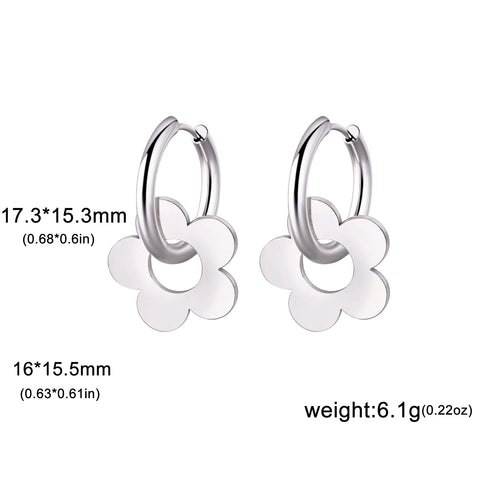 Skyrim Stainless Steel Women's Earrings - Fashion Jewelry Gift