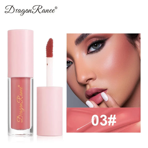 1/3Pc Mini Matte Liquid Blush - 8 Color Velvet Blusher for a Natural Glow