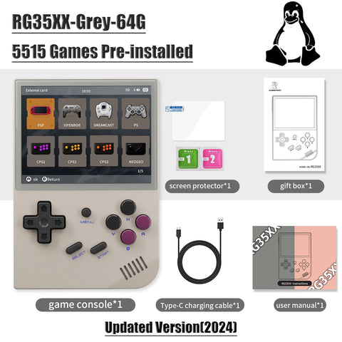 ANBERNIC RG35XX PLUS Retro Handheld Game Player
