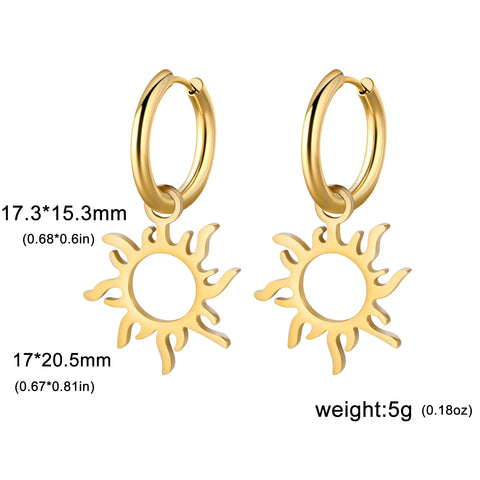 Skyrim Stainless Steel Women's Earrings - Fashion Jewelry Gift