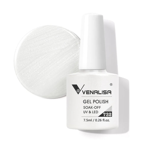 Venalisa HEMA GRATIS Nagelgellak Glitter - French Nail Jelly Pink Nude Collectie