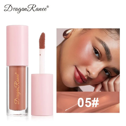 1/3Pc Mini Matte Liquid Blush - 8 Color Velvet Blusher for a Natural Glow