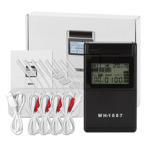 EMS TENS Unit Machine - Electric Muscle Therapy Stimulator for Pain Relief