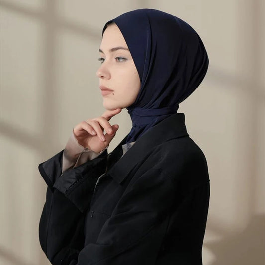 Fashion Muslim Hijab Caps - Solid Underscarf for Women