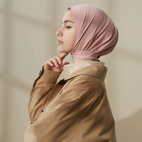 Fashion Muslim Hijab Caps - Solid Underscarf for Women