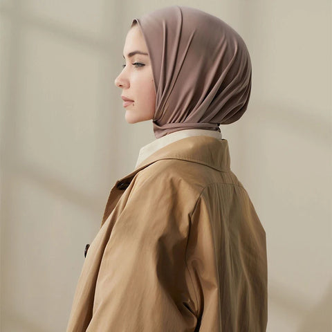 Fashion Muslim Hijab Caps - Solid Underscarf for Women