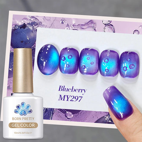 BORN PRETTY 10ml Mint Chocolate Cat Magnetic Gel Nail Polish