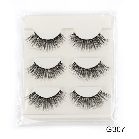 YSDO Natura Cat Eye Lashes - 3/10 Pairs Faux Mink Eyelashes