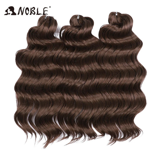 Noble Synthetic Twist Crochet Curly Hair 16“ Rainbow Color