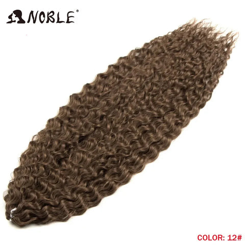 Noble Hair Synthetic Twist Crochet Curly Hair 24 Inch Ombre