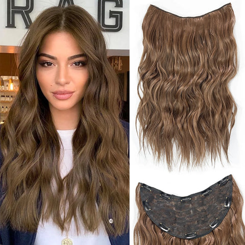 22 Inch U-Shaped Hair Extensions with Clips