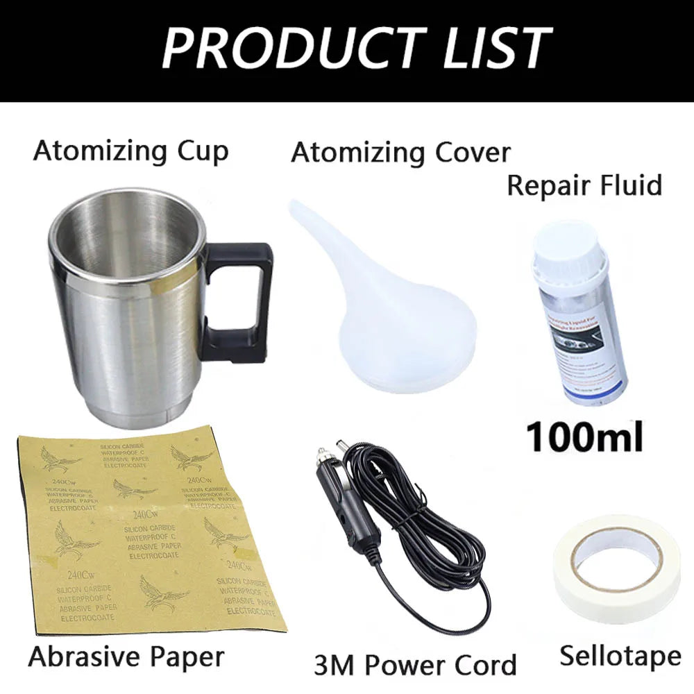 100ML Car Headlight Polishing Kit - Headlight Restoration Liquid Polymer Tool