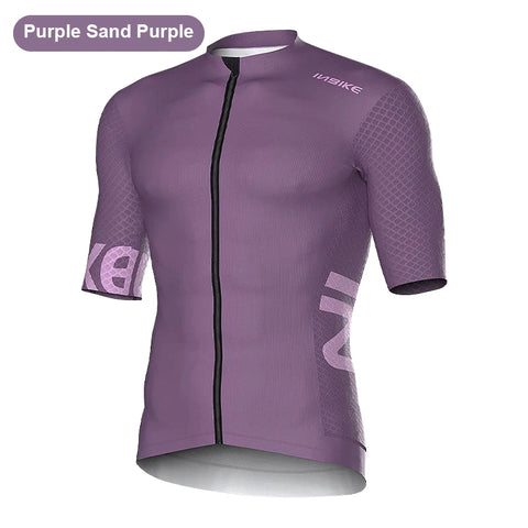 INBIKE Short Sleeve Bicycle Jersey for Men - Summer Road Cycling & MTB Sportswear