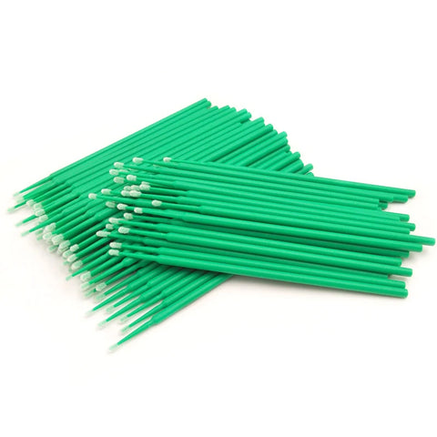 Lanjinglin Micro Brushes - 100pcs Eyelash Makeup Tool