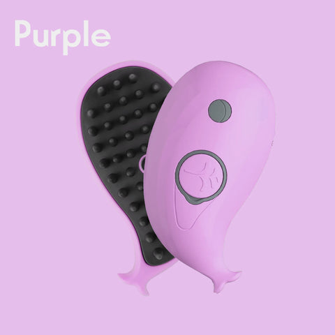 3-in-1 Electric Pet Brush - Cat & Dog Grooming with Spray & Massage