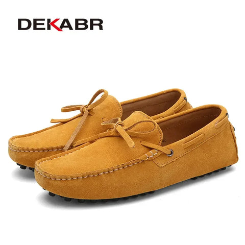 DEKABR Lässige Herrenschuhe aus echtem Leder 