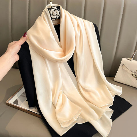 Luxury Gradient Silk Scarf for Women