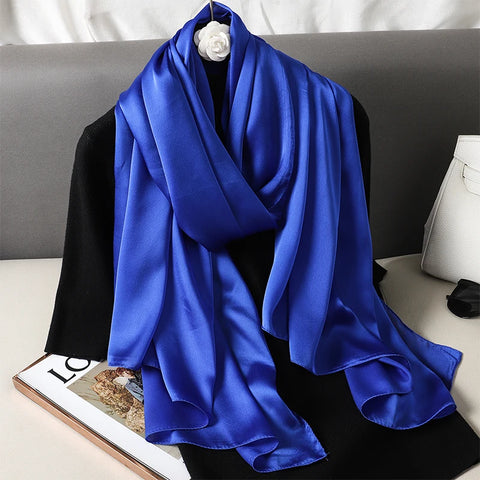 Luxury Gradient Silk Scarf for Women