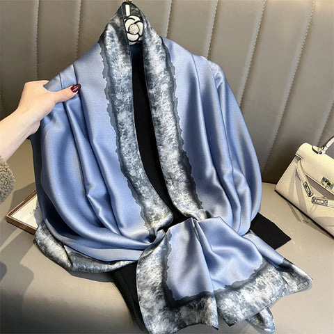Luxury Silk Scarf Wrap for Women