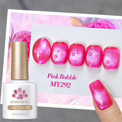 BORN PRETTY 10ml Mint Chocolate Cat Magnetic Gel Nail Polish