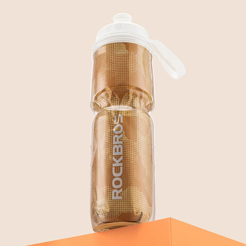 ROCKBROS 750ml Insulated Water Bottle – Ideal for Cycling, Hiking, and Outdoor Activities